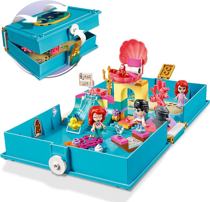 Produktbild LEGO Arielles Märchenbuch (43176, LEGO Disney)