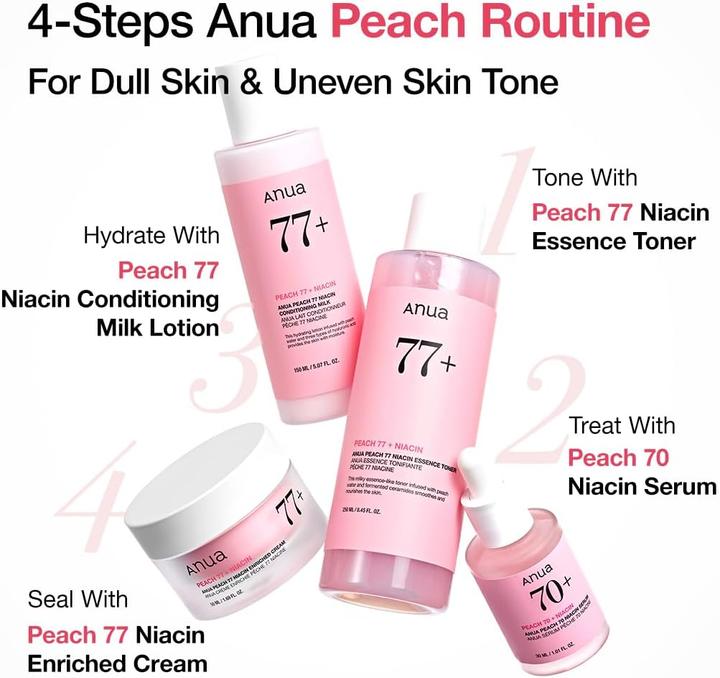 Produktbild Anua Pfirsich 77% Niacin Essenz Toner - 250 ml (250 ml)