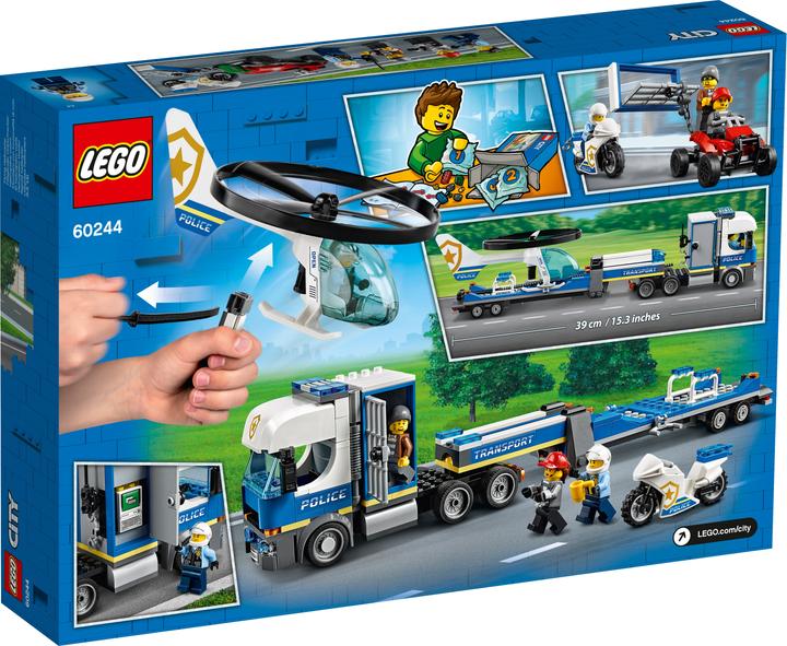 Actual product image LEGO Police helicopter transport (60244, LEGO City)