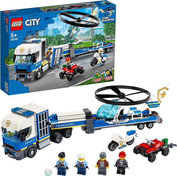 Actual product image LEGO Police helicopter transport (60244, LEGO City)