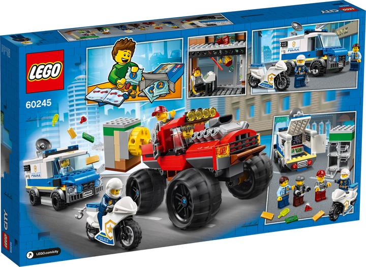 Actual product image LEGO Robbery with the monster truck (60245, LEGO City)