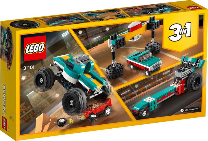 Actual product image LEGO Monster truck (31101, LEGO Creator 3-in-1)