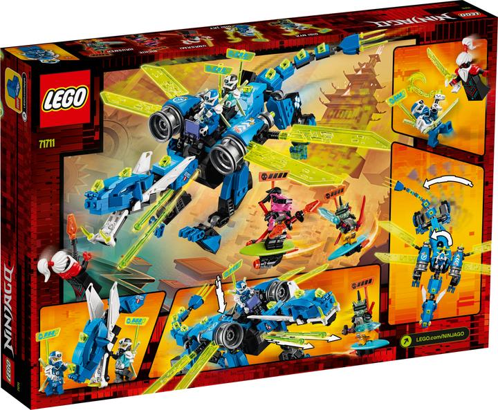 Produktbild LEGO Jays Cyber-Drache (71711, LEGO Ninjago)