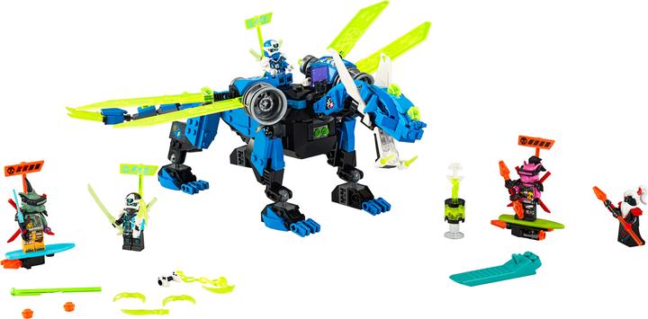 Produktbild LEGO Jays Cyber-Drache (71711, LEGO Ninjago)