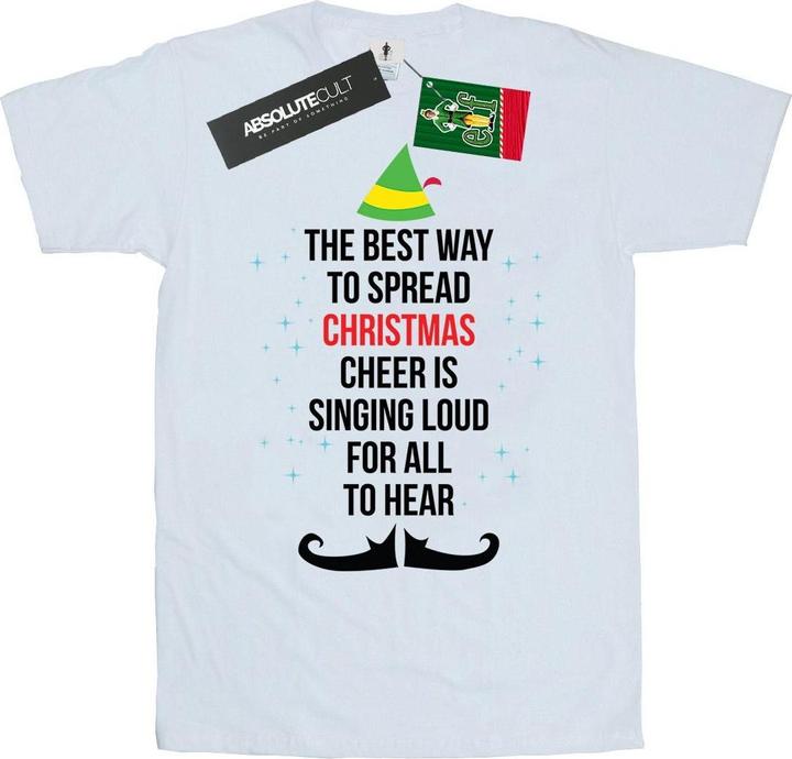 Produktbild Elf Christmas Cheer Text TShirt (XXL)