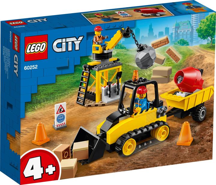 Actual product image LEGO Excavator on the construction site (60252, LEGO City)