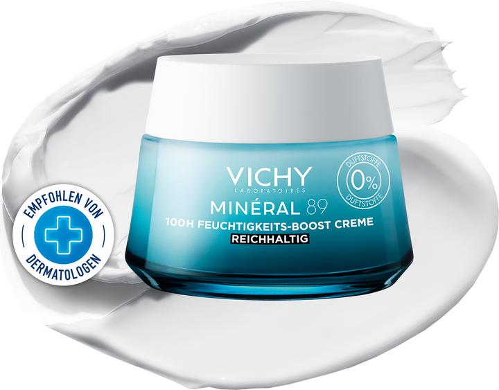 Actual product image Vichy Minéral 89 100h moisturising cream (50 ml, Day cream, Night cream)