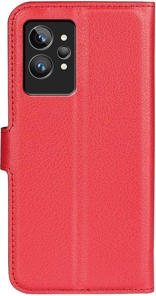 Actual product image MU Classic Litchi Leather Bookcover Series (Realme GT2 Pro)
