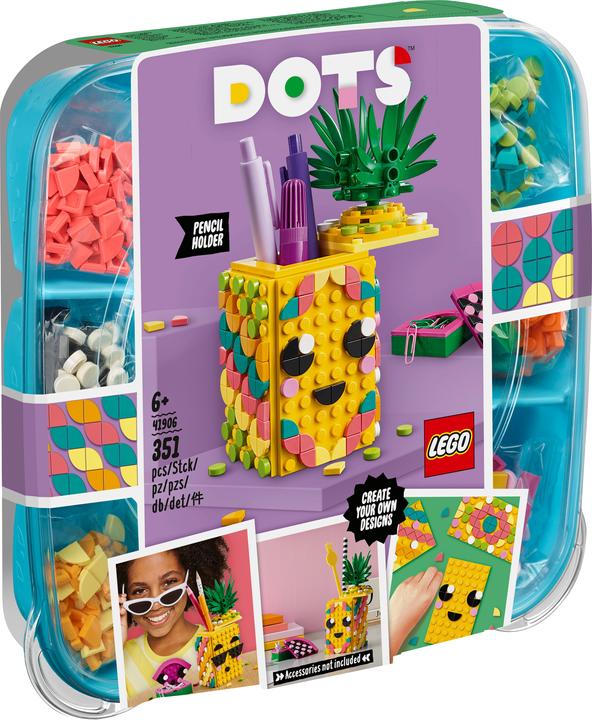 Produktbild LEGO Ananas Stiftehalter (41906, LEGO Dots)