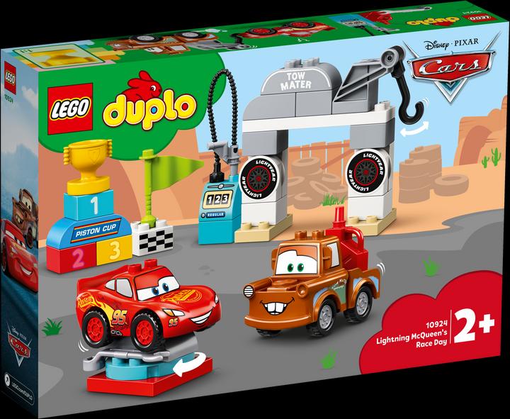 Actual product image LEGO DUPLO Lightning McQueens big race (10924)