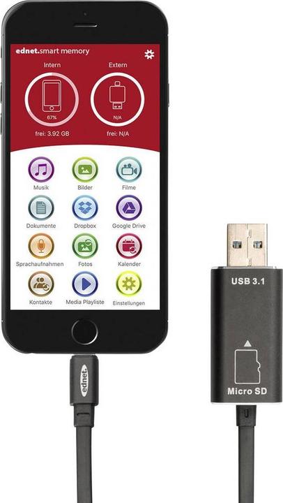Produktbild ednet Smart Memory (Lightning)