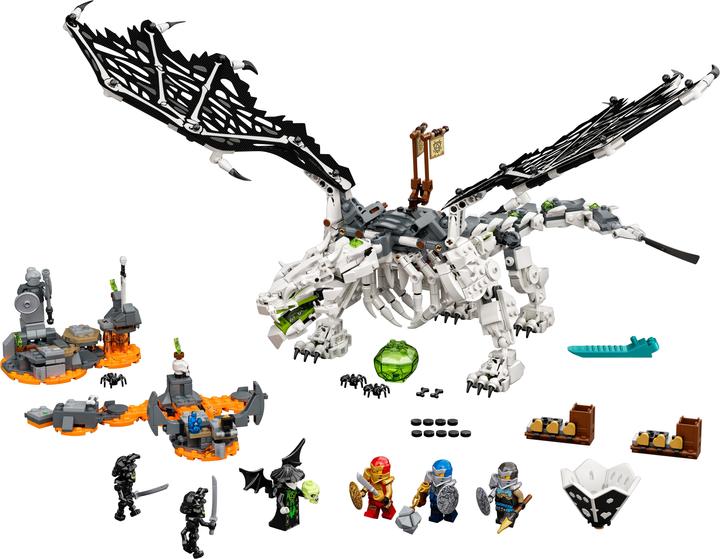 Actual product image LEGO Dragon of the Skull Mage (71721, LEGO Ninjago)