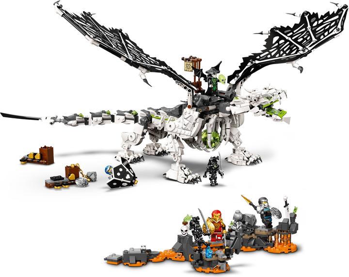 Actual product image LEGO Dragon of the Skull Mage (71721, LEGO Ninjago)