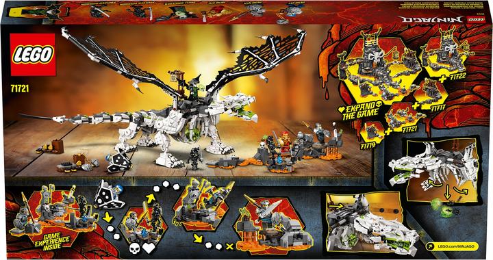 Actual product image LEGO Dragon of the Skull Mage (71721, LEGO Ninjago)