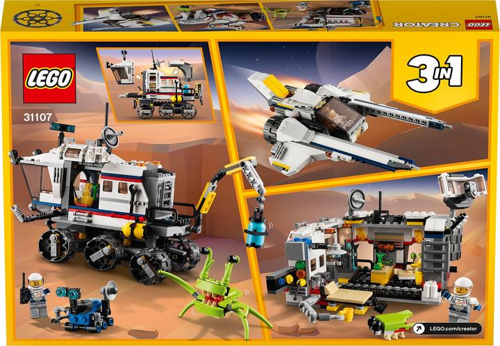 Produktbild LEGO Planeten Erkundungs-Rover (31107, LEGO Creator 3-in-1)