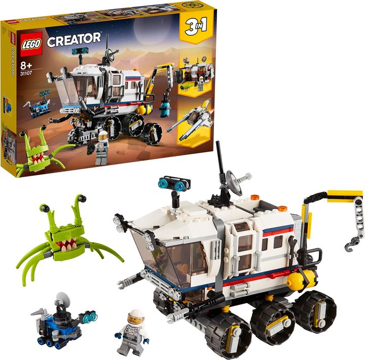 Produktbild LEGO Planeten Erkundungs-Rover (31107, LEGO Creator 3-in-1)