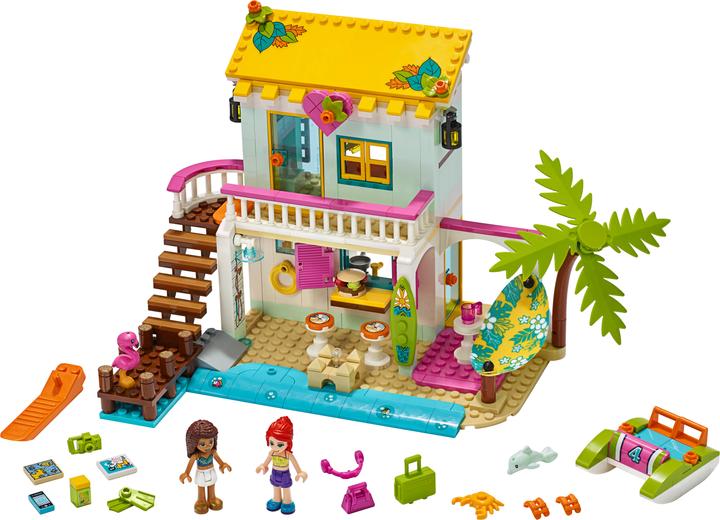 Produktbild LEGO Strandhaus mit Tretboot (41428, LEGO Friends)