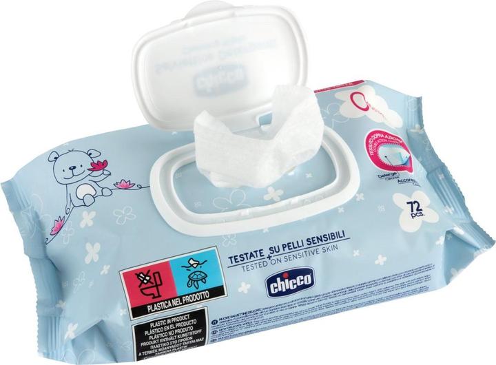 Actual product image Chicco Baby wipes (72 Piece)