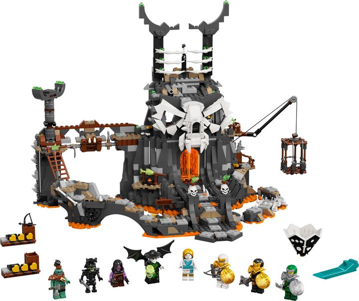 Image du produit LEGO Donjon du mage crâne (71722, LEGO Ninjago)