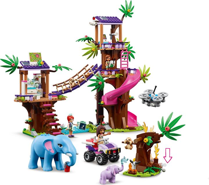 Image du produit LEGO Station de sauvetage des animaux dans la jungle (41424, LEGO Friends)