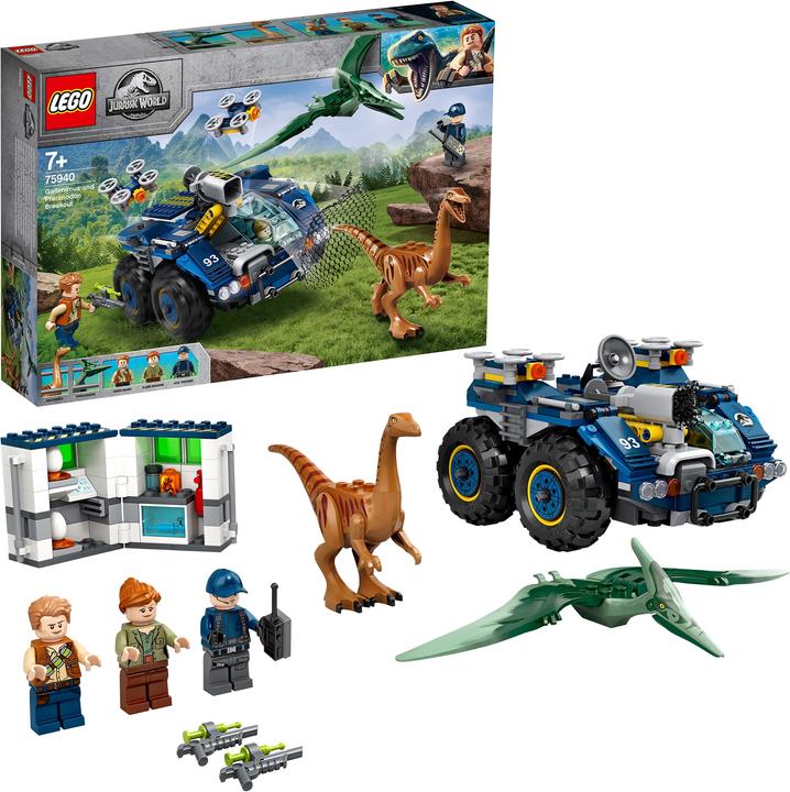 Produktbild LEGO Ausbruch von Gallimimus und Pteranodon (75940, LEGO Jurassic World)
