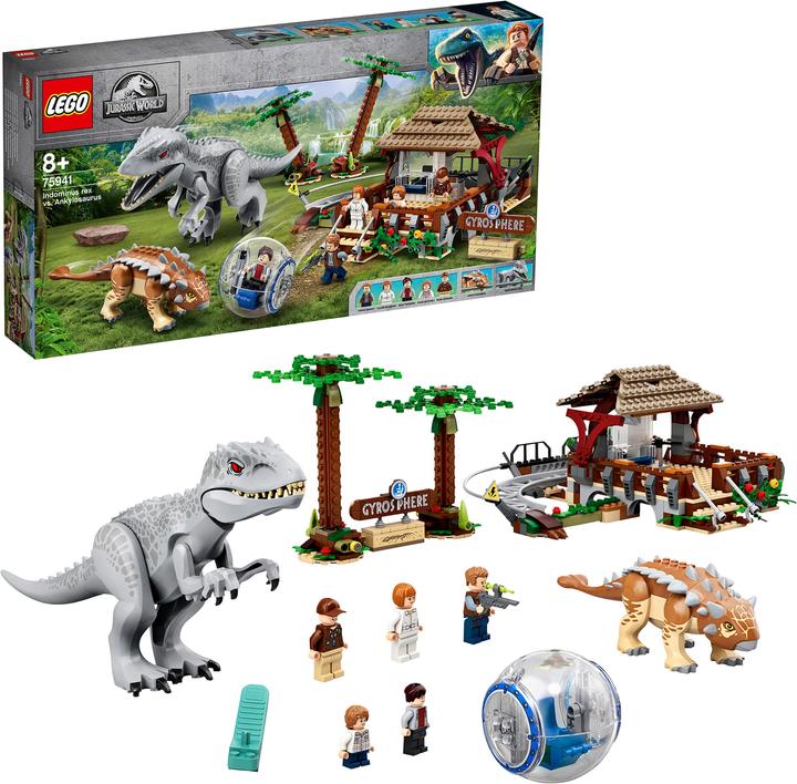 Actual product image LEGO Indominus Rex vs. ankylosaur (75941, LEGO Jurassic World)