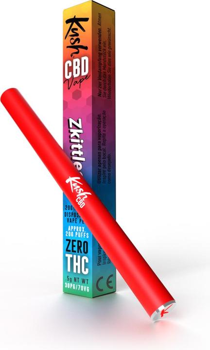 Image du produit Kush CBD Vape Zkittles (Skittles)
