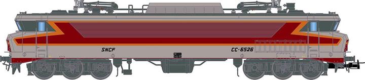 Actual product image Jouef SNCF electric locomotive CC 6526 Le Capitole in gift box Ep. IV