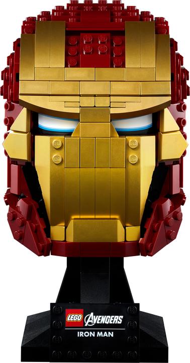 Actual product image LEGO Iron Man's helmet (76165, LEGO Marvel)