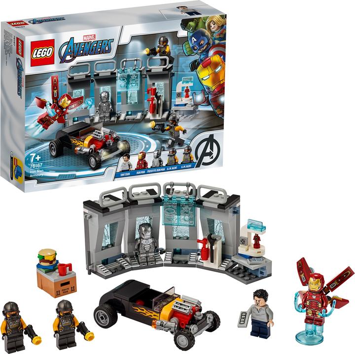 Produktbild LEGO Iron Mans Arsenal (76167, LEGO Marvel)