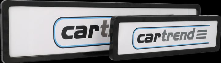 Image du produit Cartrend Support de plaque d'immatriculation (Avant + arrière)