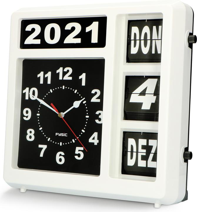 Immagine prodotto Fysic Orologio da parete/da tavolo FK-247DE in lingua tedesca, analogico