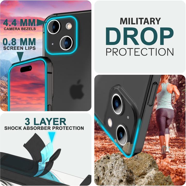 Image du produit Nalia Étui rigide mat extrêmement fin de 0,3 mm d'épaisseur (Apple iPhone 15 Plus)