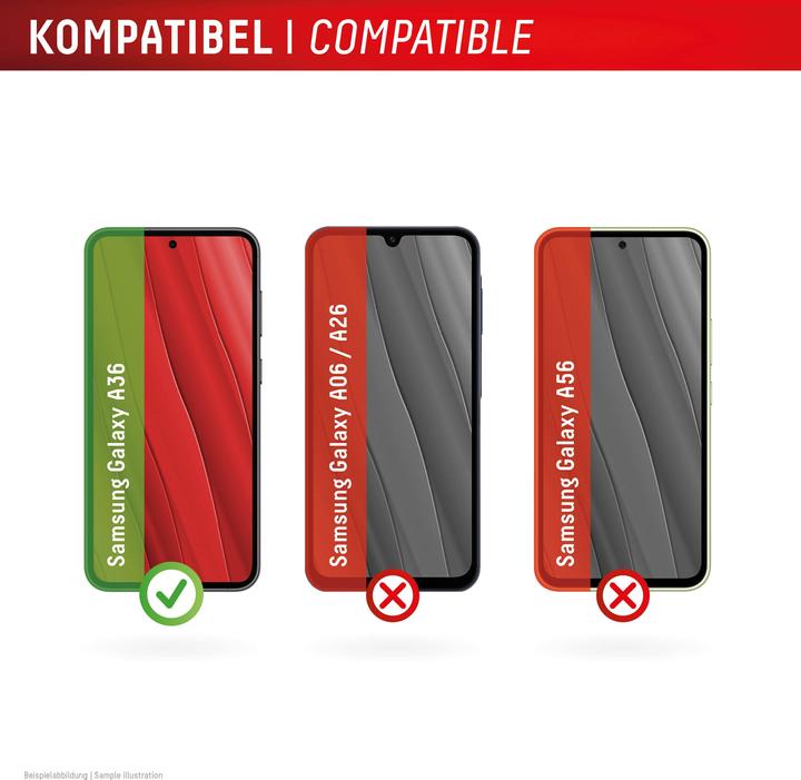 Produktbild Displex Real Glass, 2D Panzerglas (1 Stück, Samsung Galaxy A36)