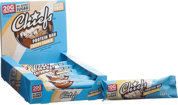 Image du produit Chiefs Protein Bar (Biscuit, 12 pcs, 660 g)