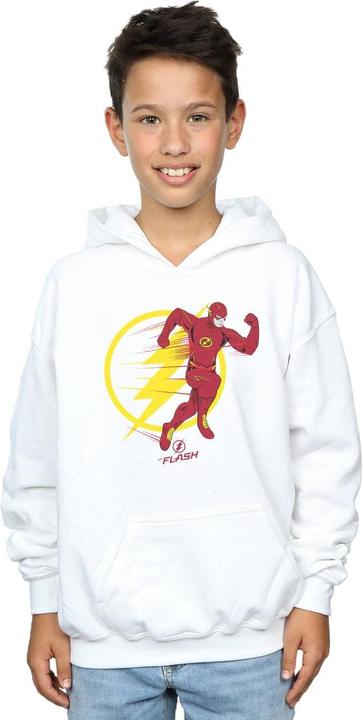 Produktbild The Flash Running Emblem Kapuzenpullover Jungen (140, 146)