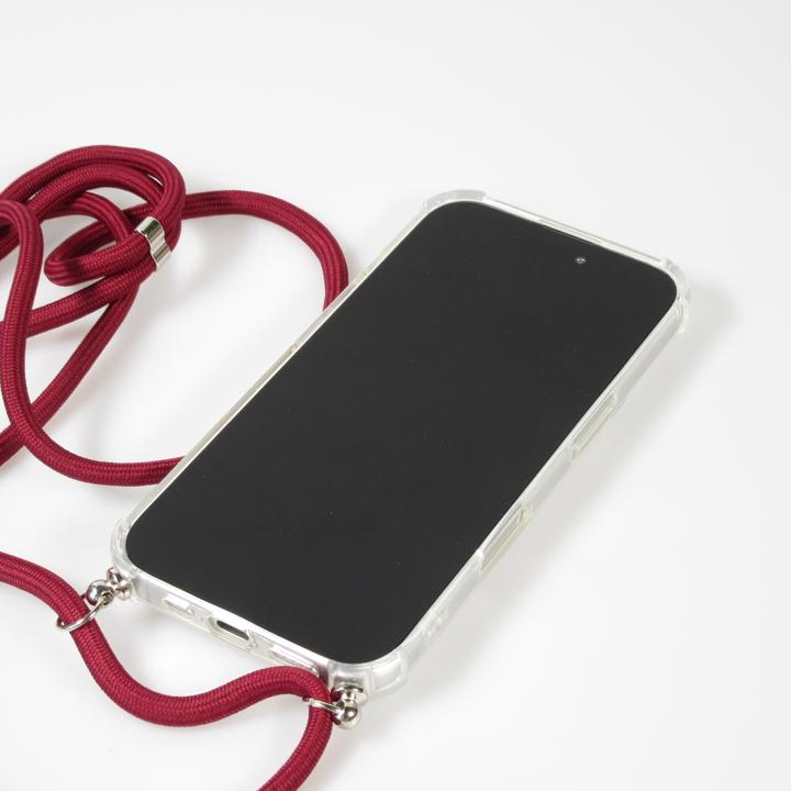 Actual product image PhoneLook Coque gel transparent avec lacet (Apple iPhone 16 Plus)