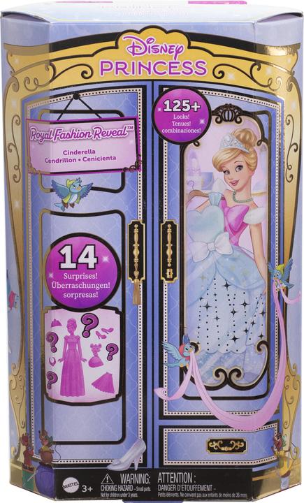 Produktbild Disney Princess Disney Prinzessin FD Doll + Fashion Surprise - Cinderella OS