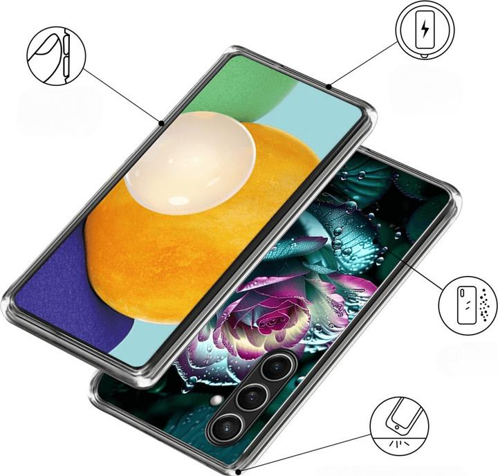 Produktbild Cover-Discount Galaxy S24 FE - Cover Handyhülle mit stilvollem Motiv (Samsung Galaxy S24 FE)