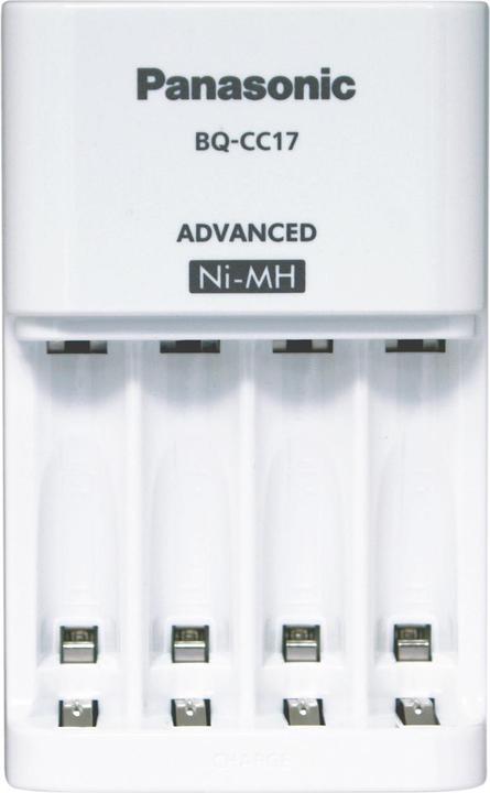 Image du produit Panasonic Chargeur avancé BQ-CC17 (4 pcs, AAA, AA, 1900 mAh, Piles rechargeables + chargeur)