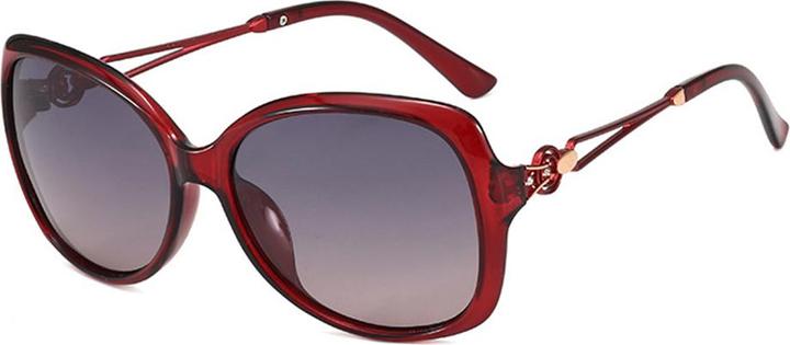 Techsuit - Sunglasses Polarised PC (2305-C3) - UV Protection - Wine Red