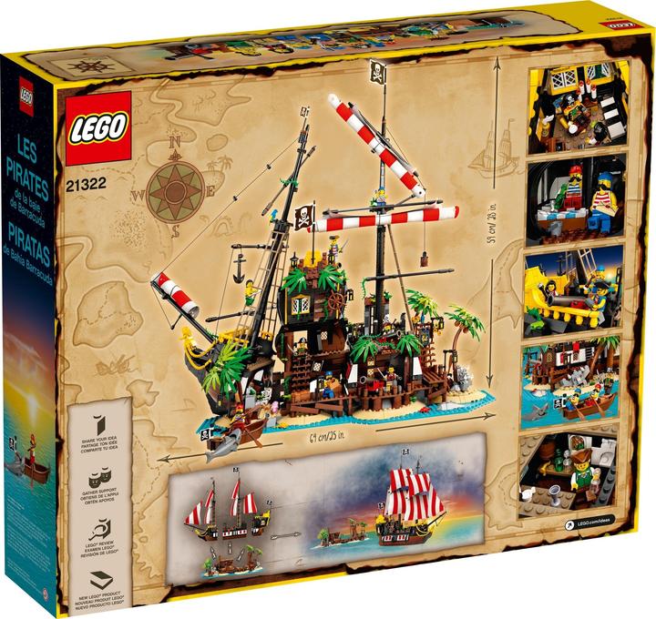 Produktbild LEGO Piraten der Barracuda-Bucht (21322, LEGO Ideas)