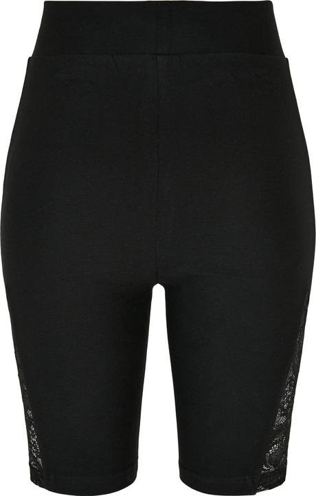 Image du produit Urban Classics Ladies High Waist Lace Inset Cycle Shorts - 16956 (M)