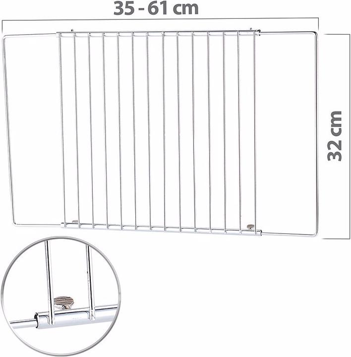 Produktbild Rosenstein & Söhne Universal Gitter/-einlegeboden für Kühlschrank/Gefrierfach