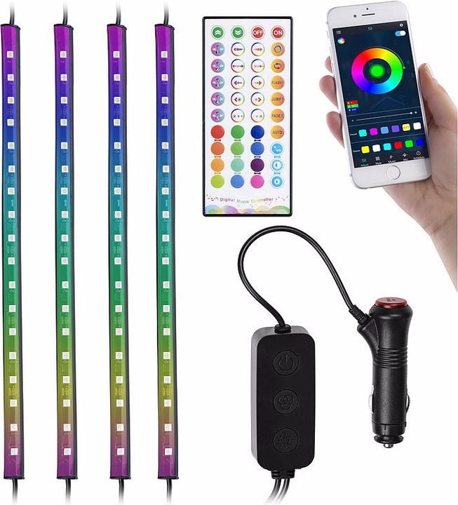 Immagine prodotto Lescars Kfz (RGB, 120 cm, Interno)