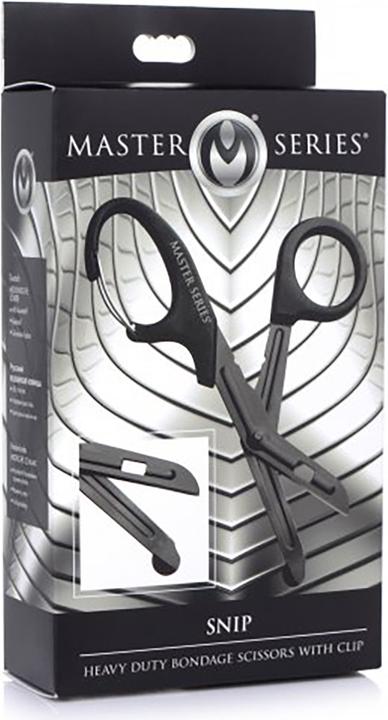 Immagine prodotto Master Series MS Snip Heavy Duty Bondage Scissors con clip