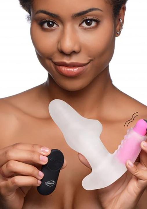 Image du produit Shots 28X Filler Up Super Charged Vibrating Love Tunnel + Remote