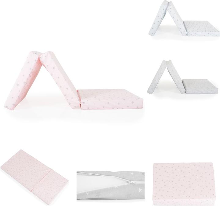 Actual product image Moni Matelas pliant lit bébé Mirage (120 x 60 cm)