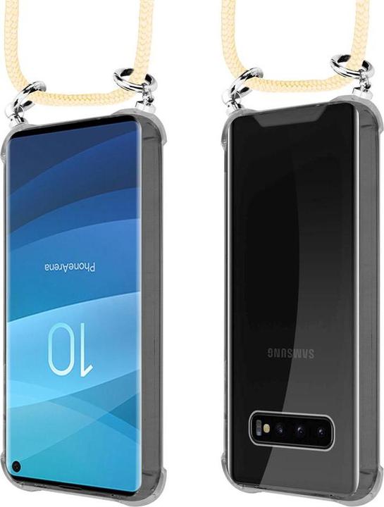 Produktbild Cadorabo TPU Handy Kette SILBER Cover