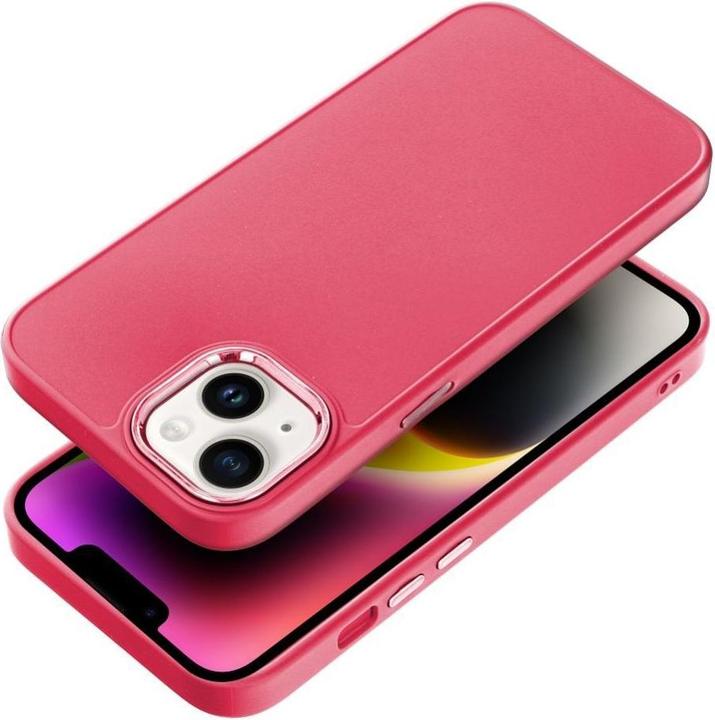 Produktbild OEM Back panel cover FRAME Case for IPHONE 13 magenta (Apple iPhone 13)